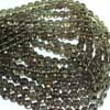 Natural Transparent Smoky Quartz Smooth Round Ball Beads Strand Length 14 Inches and Size 7mm approx.